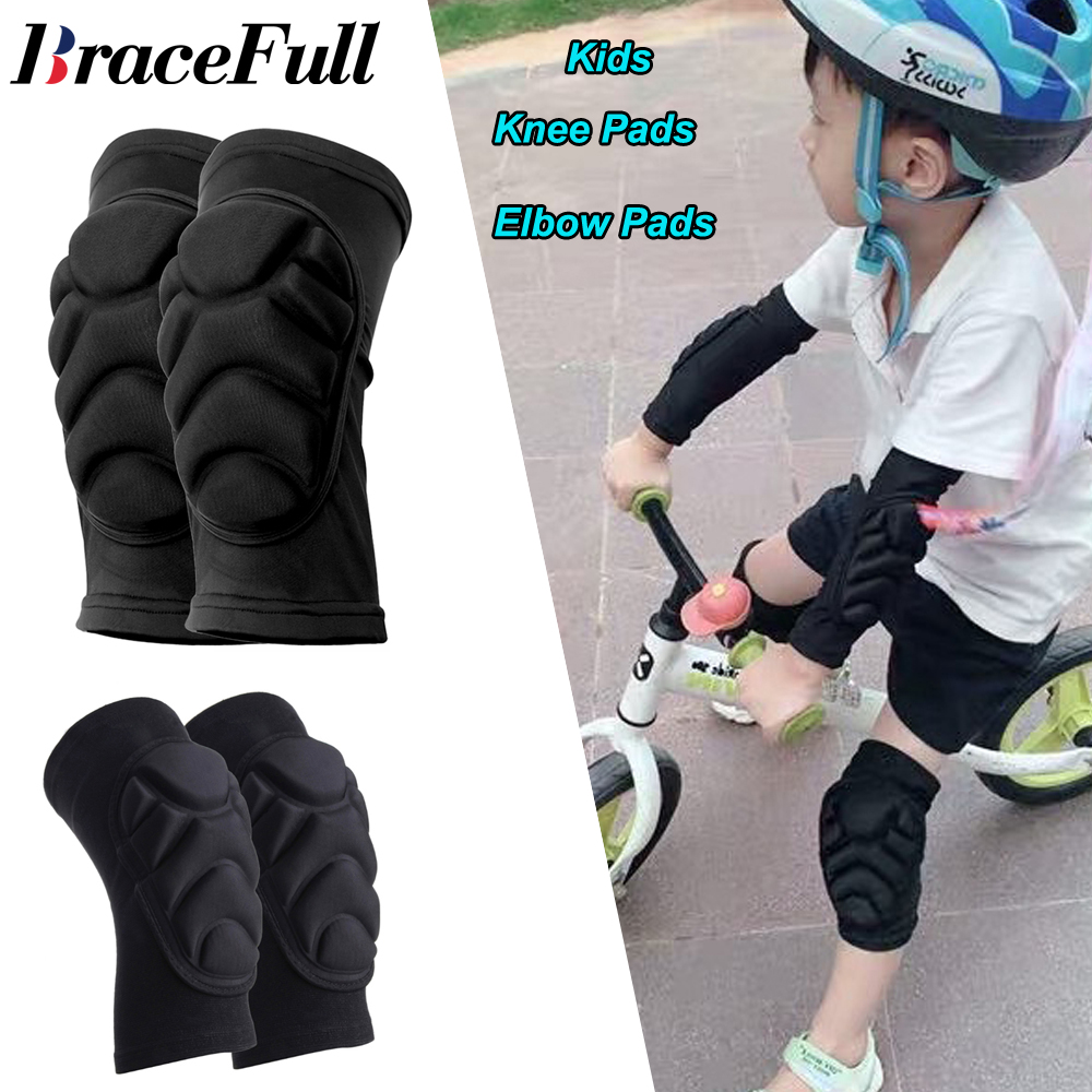Cycling Protective Gear For Kids - 1 คู่เด็กเข่า Pads และ Elbow Pads