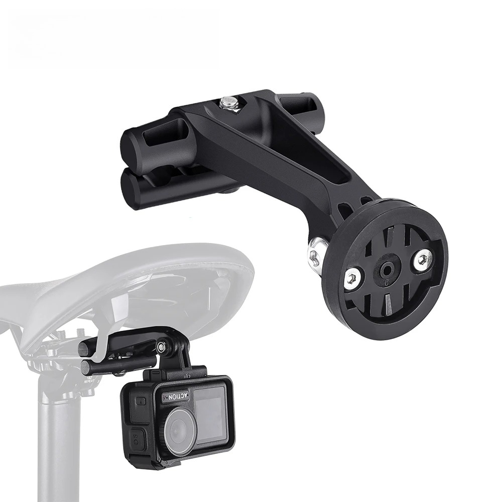 Bike Tail Light - ขายึดไฟท้ายจักรยาน DOMEN สำหรับติดตั้งบนหลักอาน รองรับไฟท้าย Garmin Varia