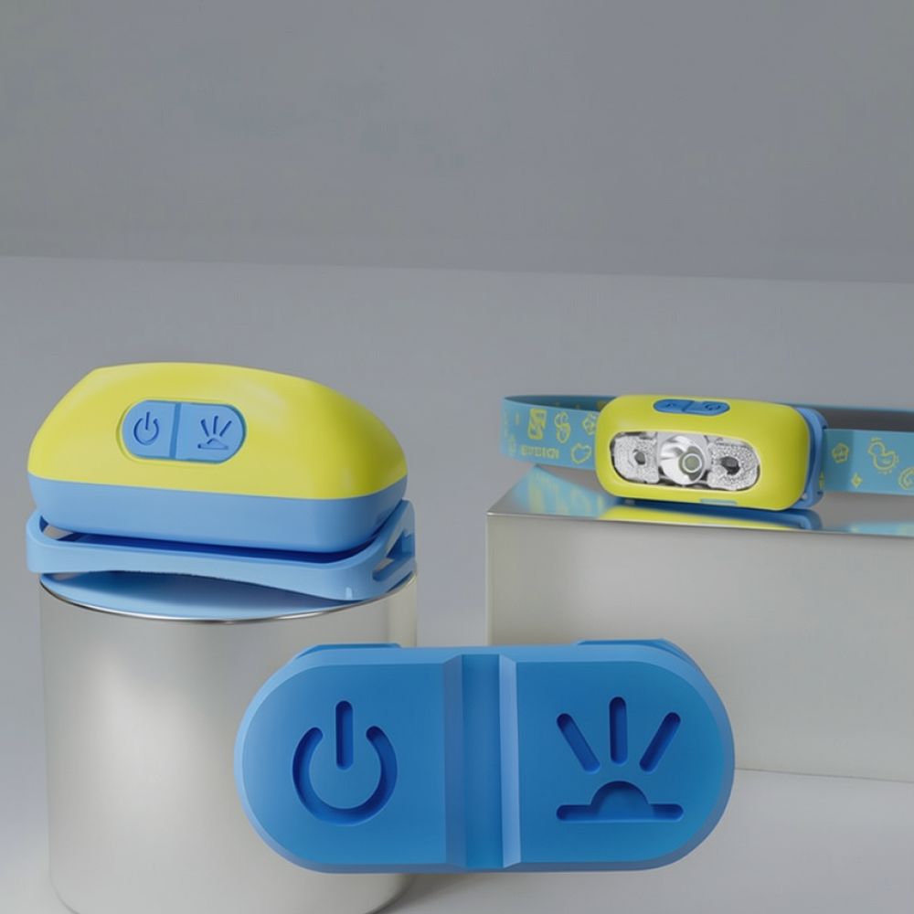 Youth Cycling Gear - ไฟฉายคาดหัว LED ทรงพลัง สำหรับจักรยาน ไฟหน้าสำหรับเยาวชน ใช้งานแบบแฮนด์ฟรี