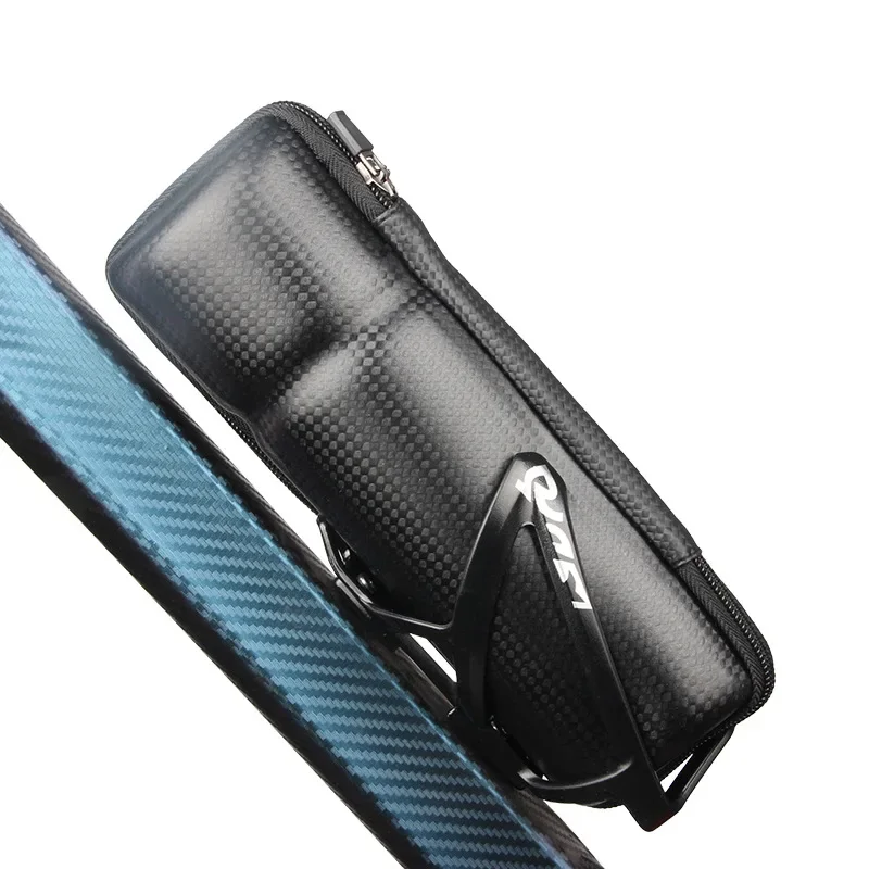 Cycling Gear Organiser - 1 PC ขวดกรงกระเป๋าเครื่องมือซิปกันน้ําขนาดใหญ่ความจุแบบพกพา Hardshell Case Organizer