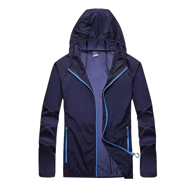 Cycling Gear Jacket - เสื้อกันฝนกอล์ฟเสื้อแจ็คเก็ตน้ําหนักเบาผู้ใหญ่กันน้ํารถจักรยานยนต์กลางแจ้งขี่จักรยานเดินป่าตกปลาอุปกรณ์ป้องกันฝน M/XXXXL
