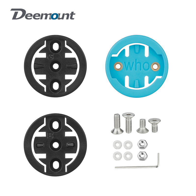 Bike Tail Light - ด้านหน้าคอมพิวเตอร์ Mount Adapter เปลี่ยน W/ติดตั้งสลักเกลียวสําหรับ Garmin/