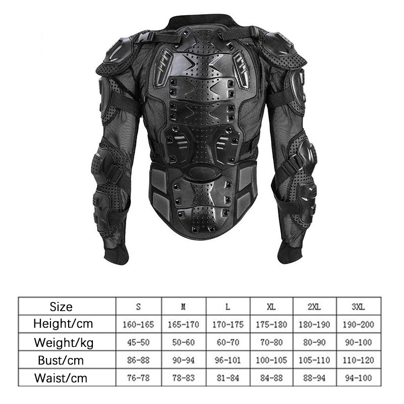 Cycling Gear Jacket - เสื้อแจ็คเก็ตสโนว์บอร์ดสำหรับผู้ชาย แขนตาข่าย เสื้อกันลมสำหรับขี่มอเตอร์ไซค์ พร้อมแผ่นรองหลังป้องกัน อุปกรณ์ป้องกันสำหรับเล่นสกี