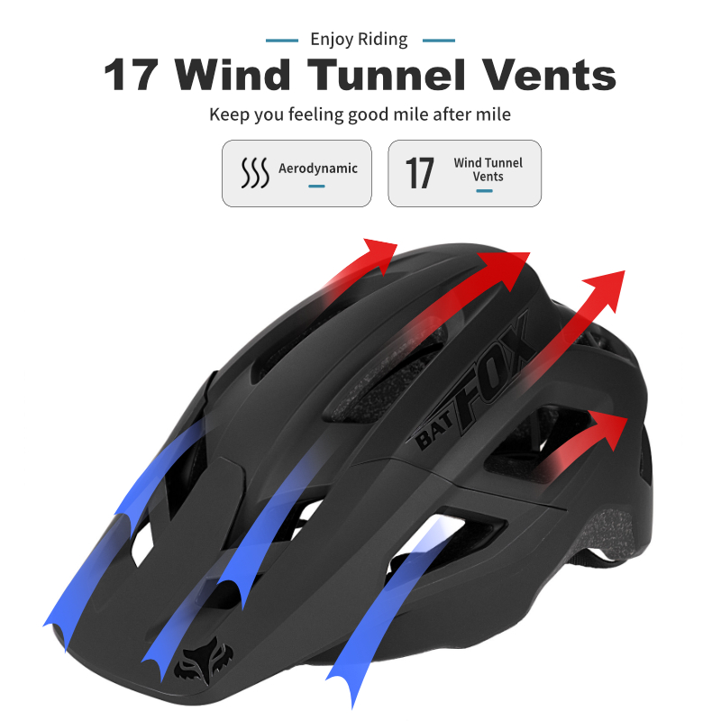 หมวกกันน็อคปั่นจักรยาน BATFOX  - Youth Cycling Gear บทวิจารณ์และราคา