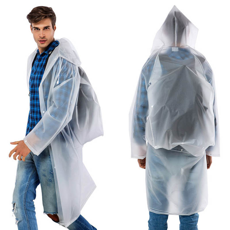 ใหม่ Reusable โปร่งใส EVA เสื้ - Cycling Gear Jacket บทวิจารณ์และราคา