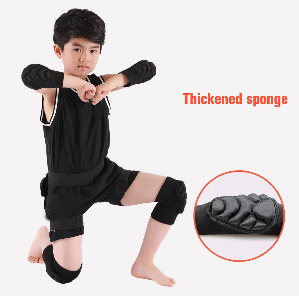 1 คู่เด็กเข่า Pads และ Elbow P - Cycling Protective Gear For Kids บทวิจารณ์และราคา