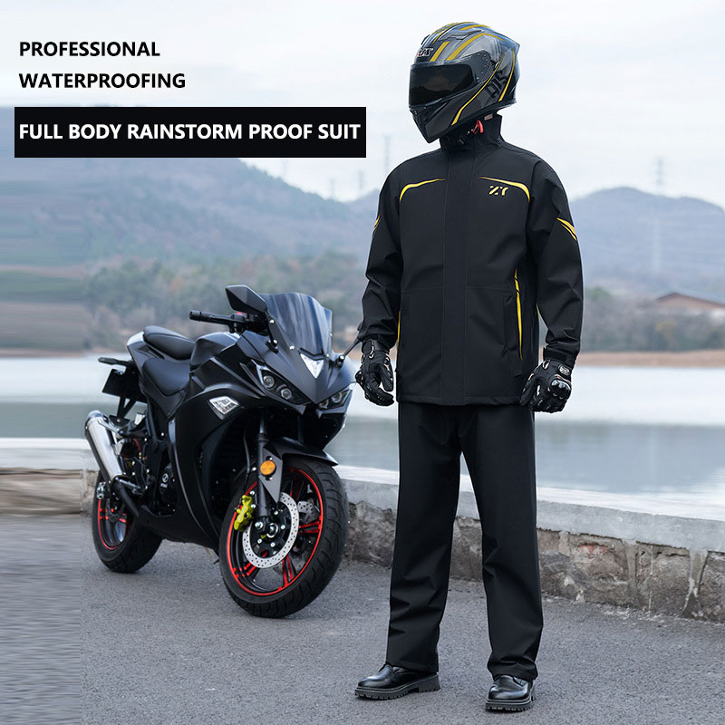 รถจักรยานยนต์แยกเสื้อกันฝนกางเ - Cycling Gear Jacket บทวิจารณ์และราคา