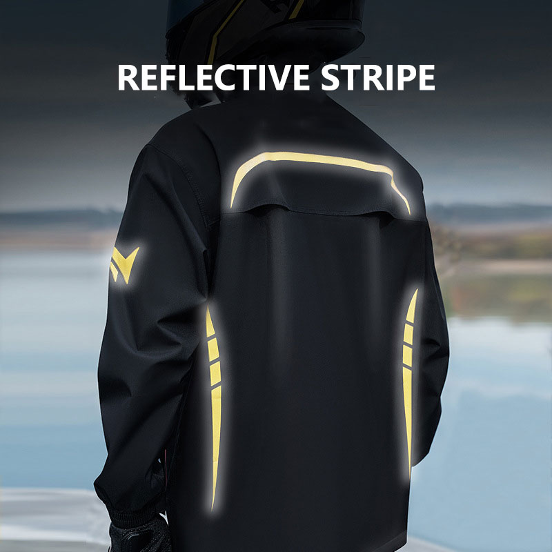 รถจักรยานยนต์แยกเสื้อกันฝนกางเ - Cycling Gear Jacket บทวิจารณ์และราคา