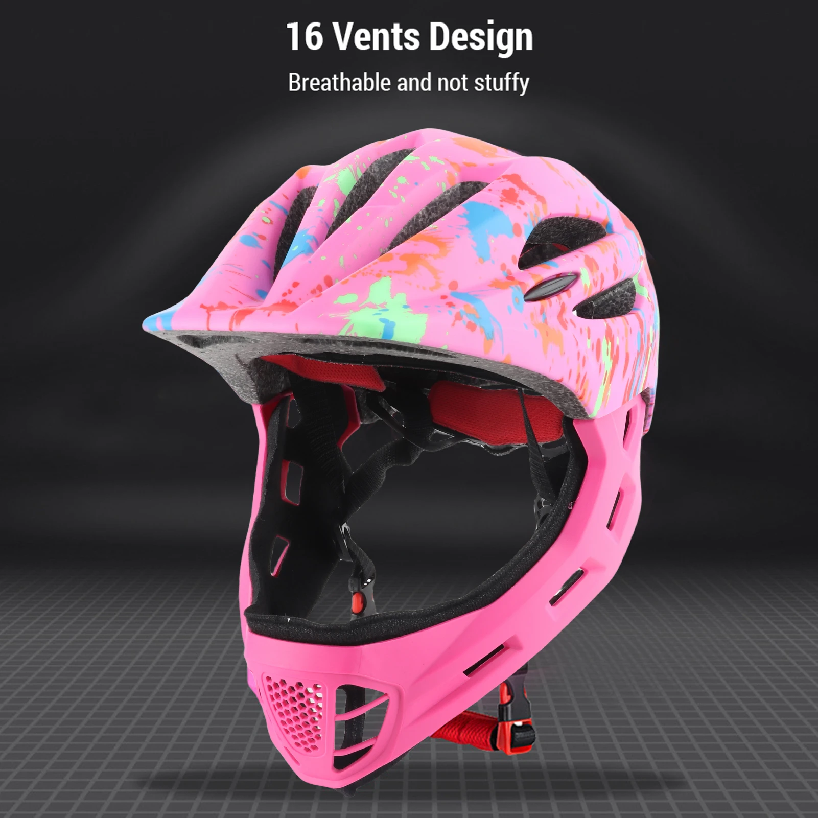 หมวกกันน็อคจักรยานเด็ก 16 ช่อง - Bicycle Helmet บทวิจารณ์และราคา