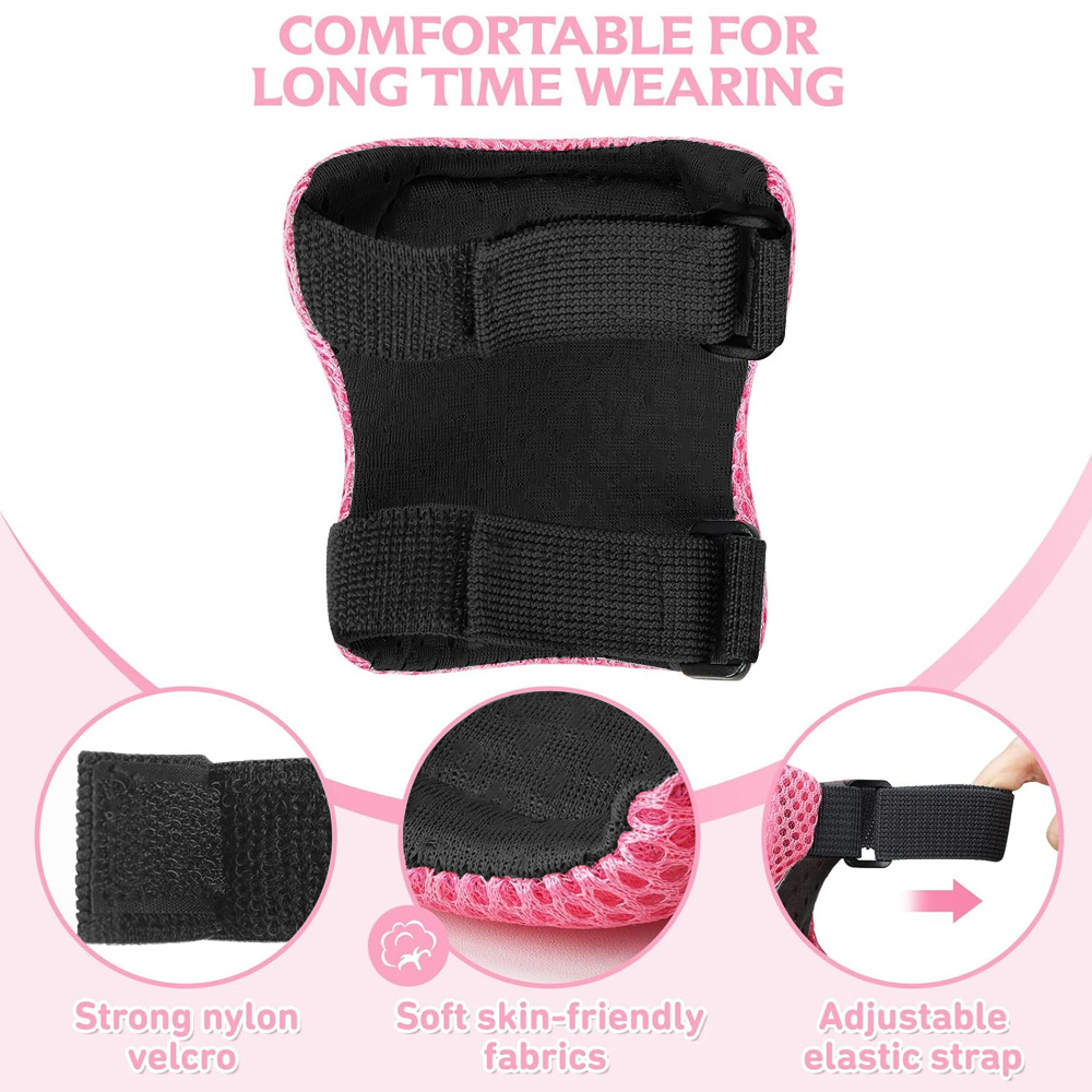 ชุดอุปกรณ์ป้องกัน 6 ชิ้น สำหรั - Cycling Protective Gear For Kids บทวิจารณ์และราคา
