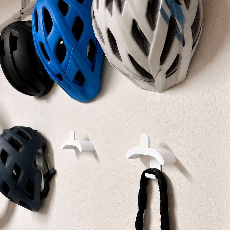 ที่แขวนหมวกกันน็อคจักรยานติดผน - Cycling Gear Organiser บทวิจารณ์และราคา
