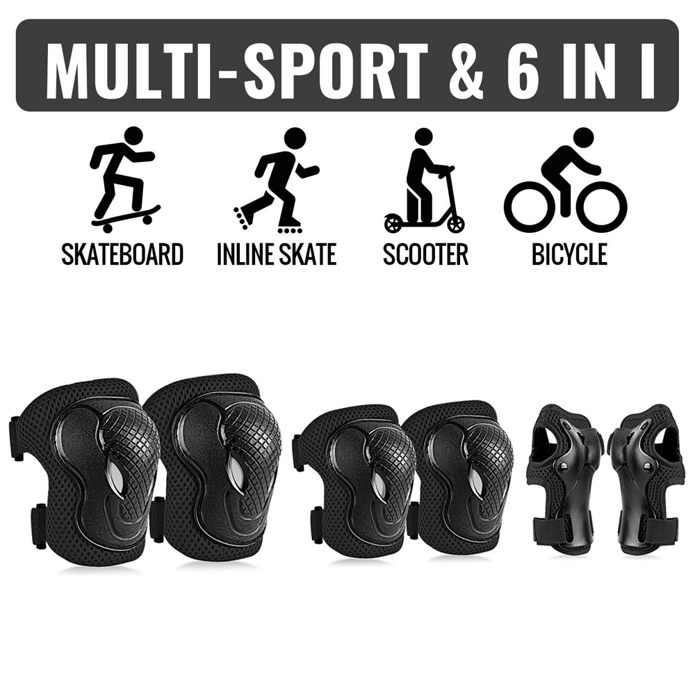GOMOREON 6 ชิ้น/เซ็ตเด็กความปล - Cycling Protective Gear For Kids บทวิจารณ์และราคา