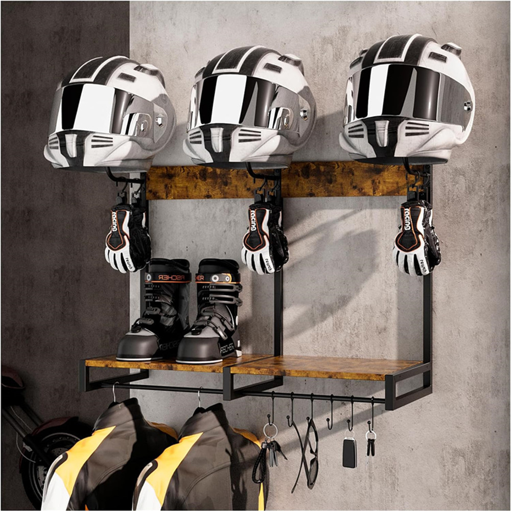 ที่แขวนหมวกกันน็อคมอเตอร์ไซค์, - Cycling Gear Organiser บทวิจารณ์และราคา
