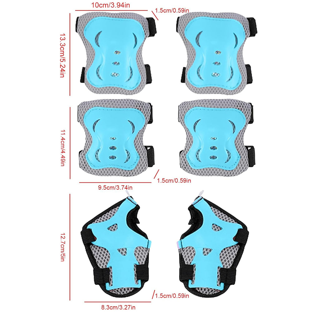 สนับเข่า สนับศอกสำหรับเด็ก อาย - Cycling Protective Gear For Kids บทวิจารณ์และราคา